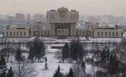 Новое здание библиотеки МГУ